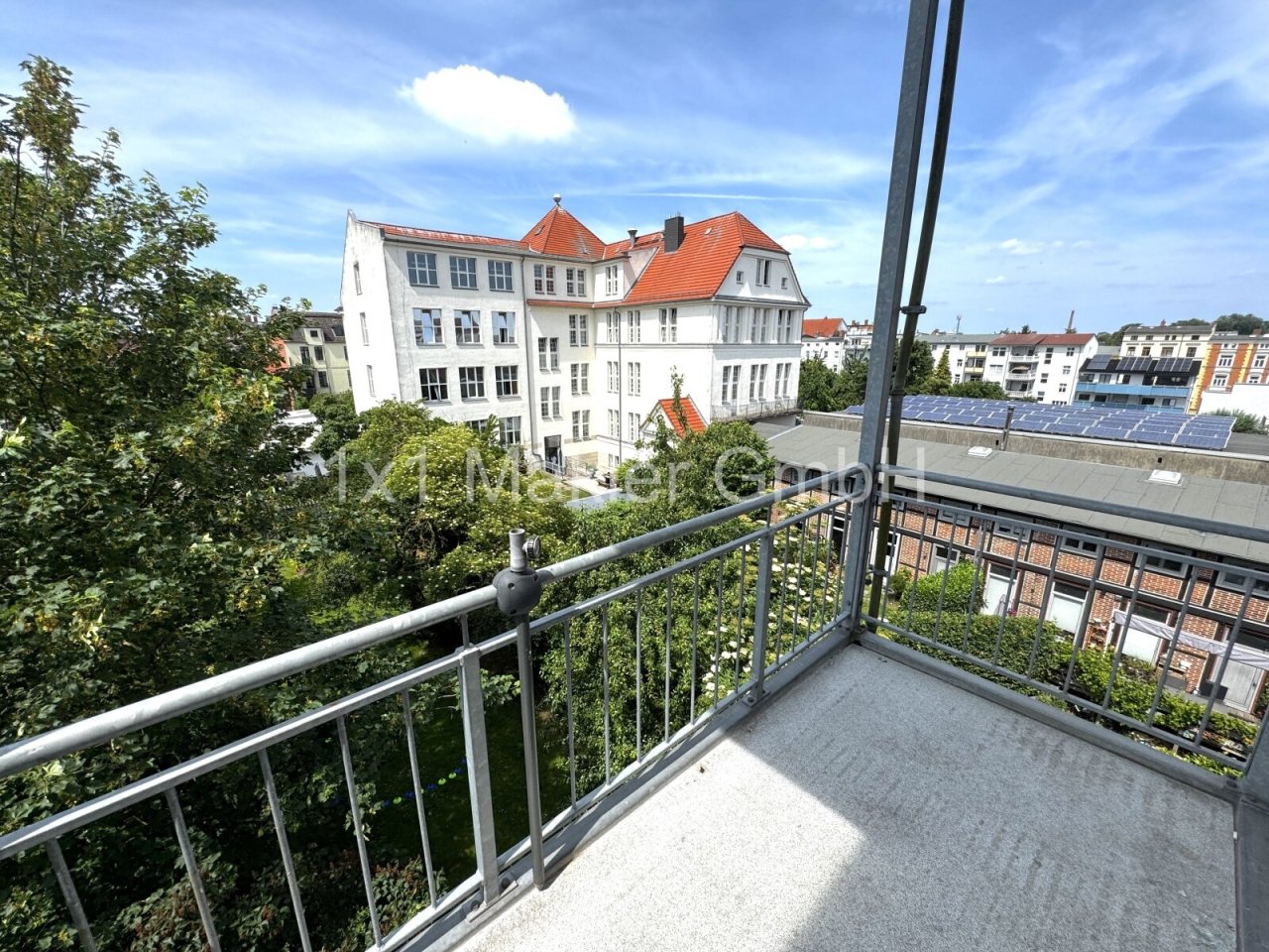 Ausblick Balkon