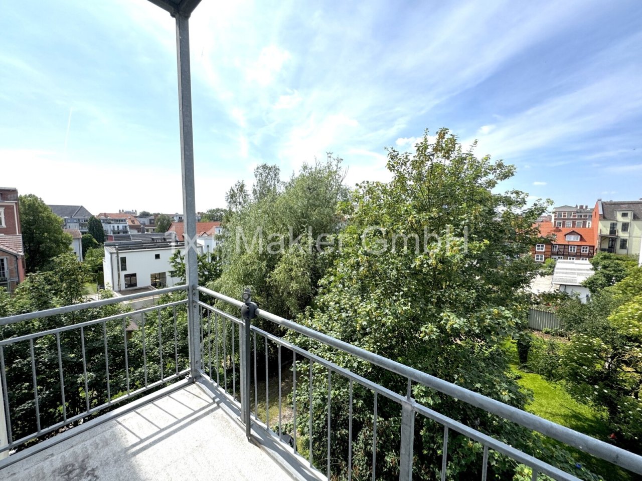 Ausblick Balkon